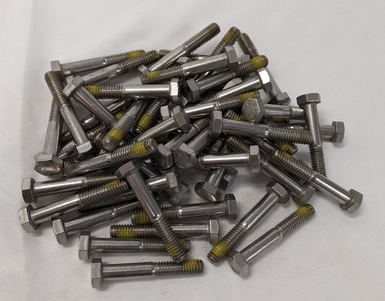 *Lot of 50*New 5/16"-18 x 2" Partly Threaded Coarse Stainless Steel Hex Bolts