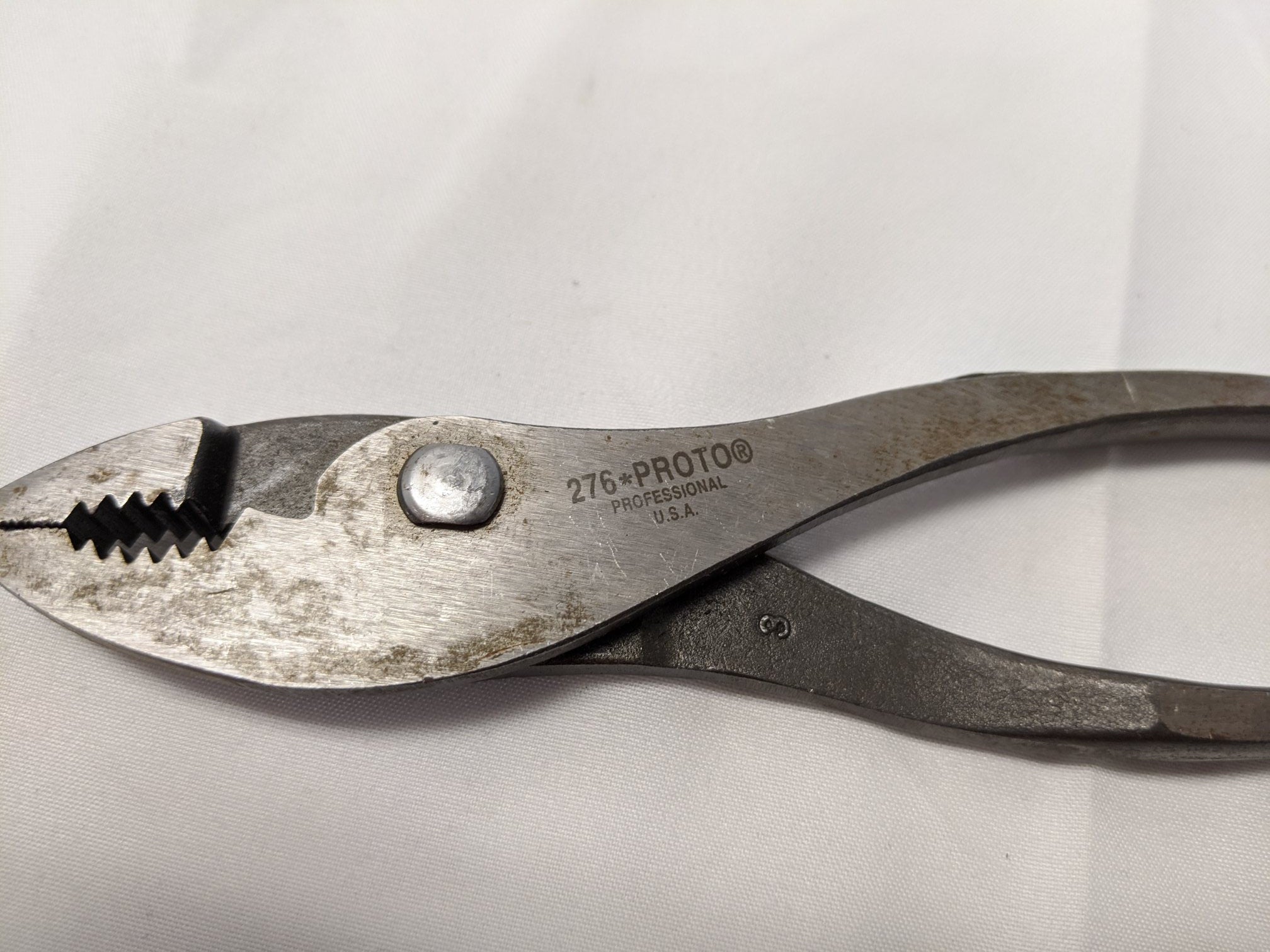 Proto 276 Round Nose Slip Joint Pliers 6.5" Lot of 5 - Metal Handle