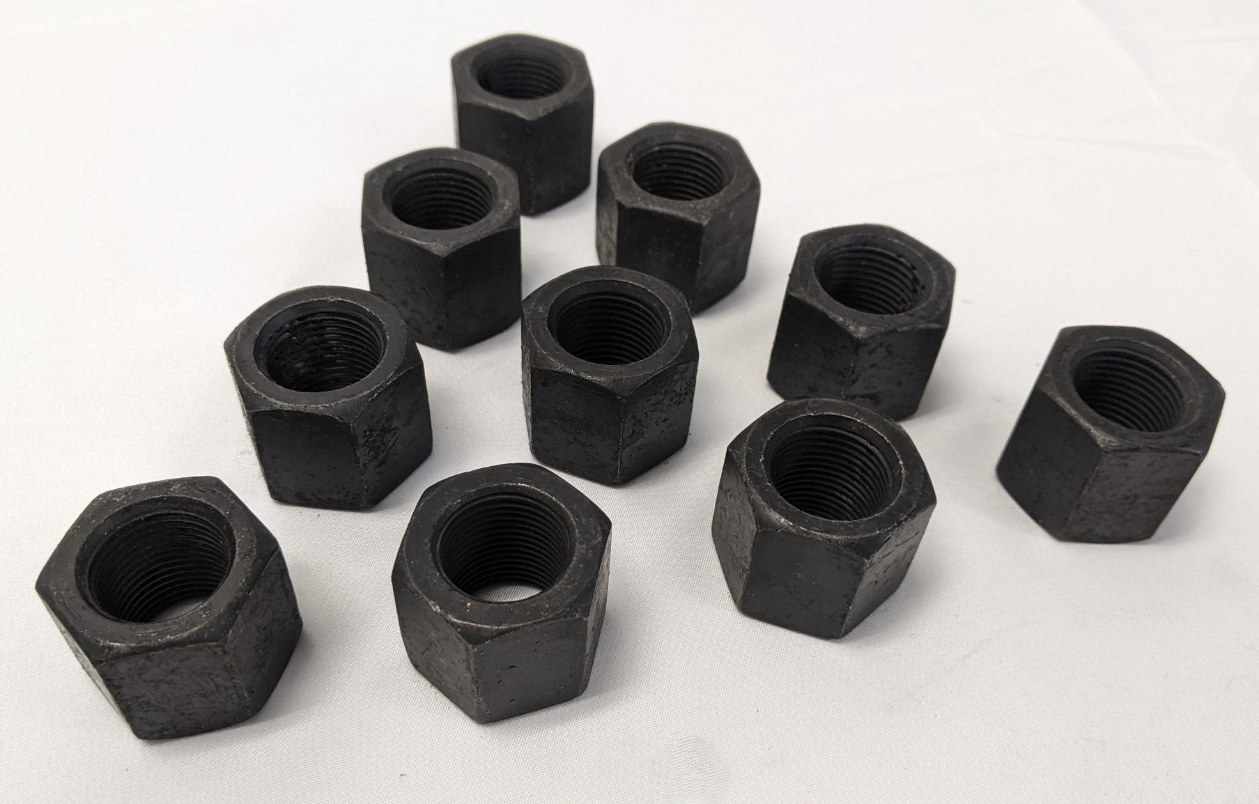 7/8"-14 Grade 8 Steel Black Oxide High Nuts Lot/10 | SK-16622G9-A