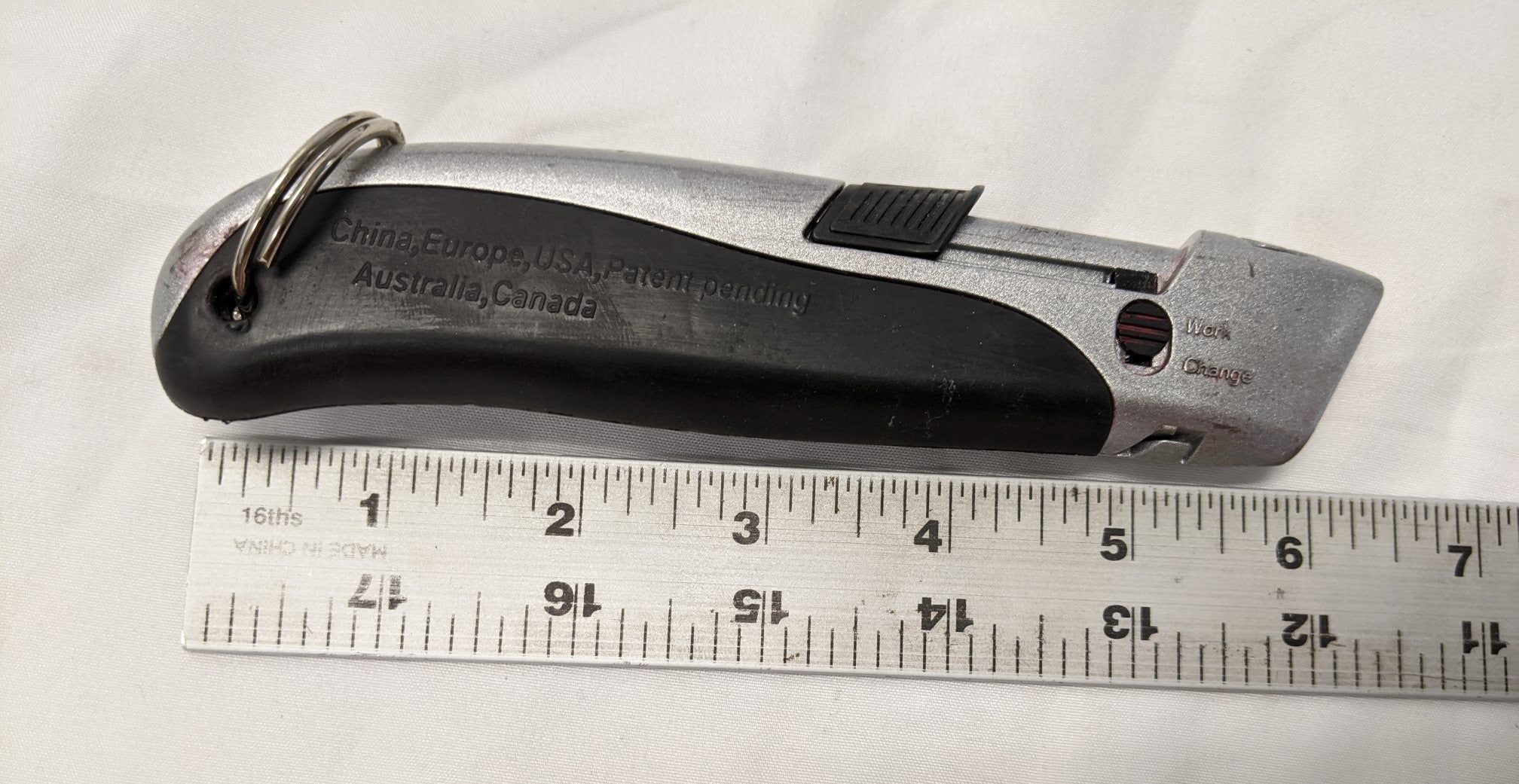 Wiss Auto-Retracting Safety Utility Knife Lot of 4 - Steel Body WKAR1