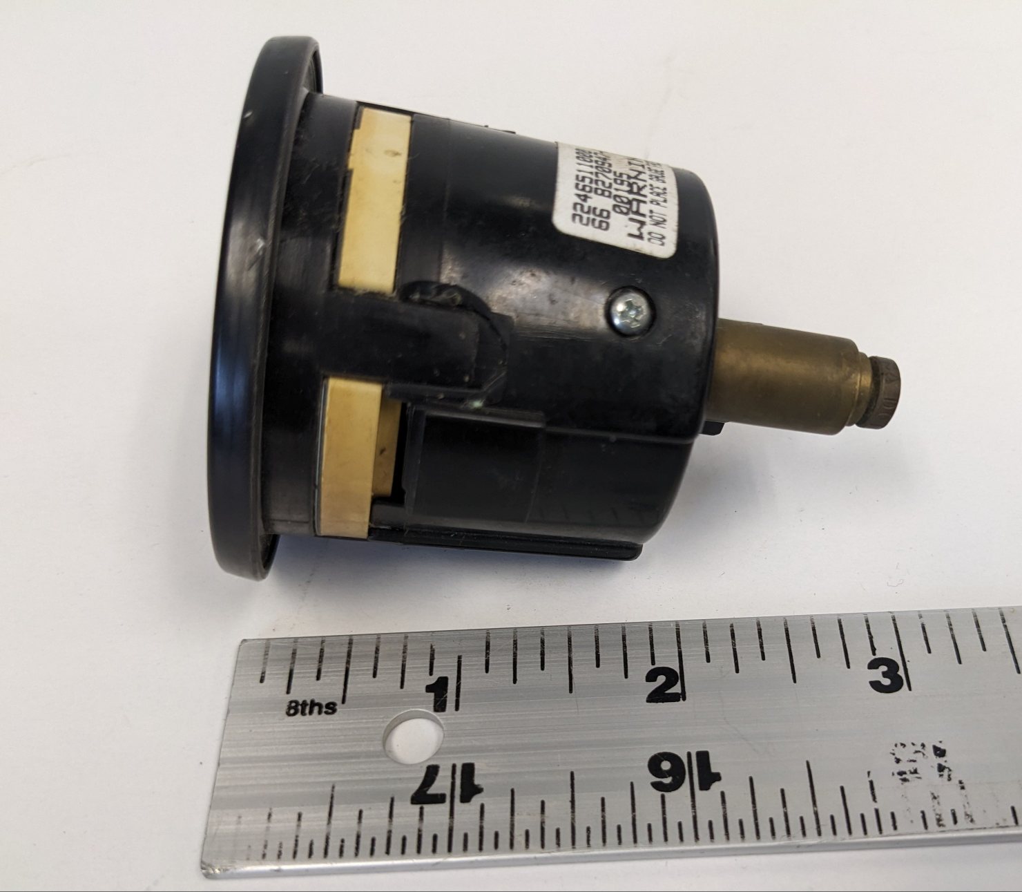 Damaged Freightliner Primary Air Pressure PSI Dash Gauge - P/N 22-46511-000 (10105398657340)