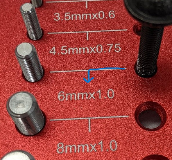 *Lot of 50* New M6-1mm x 40mm Full Thread Round Washer Head (Torx) Machine Screw