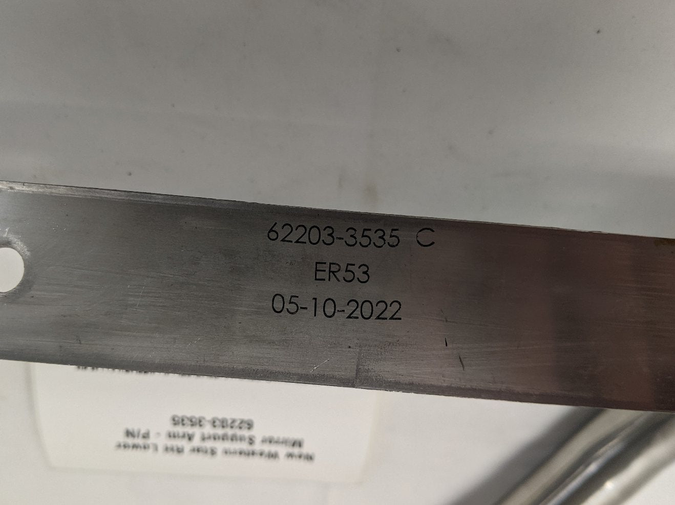 New Western Star 4700 RH Lower Mirror Support Arm - P/N 62203-3535