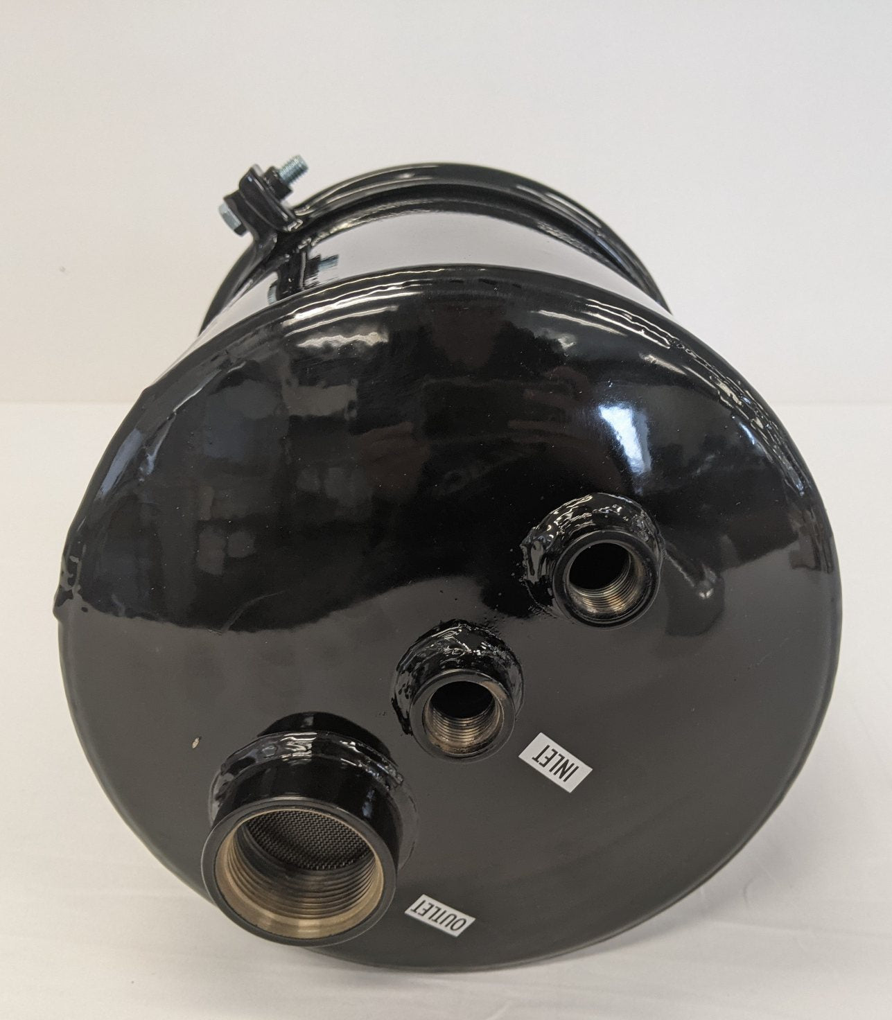 New Western Star 9 Qt. Oil Pump Reservoir Tank w/ Brackets- P/N WWS 38701-3411 (10145912226108)