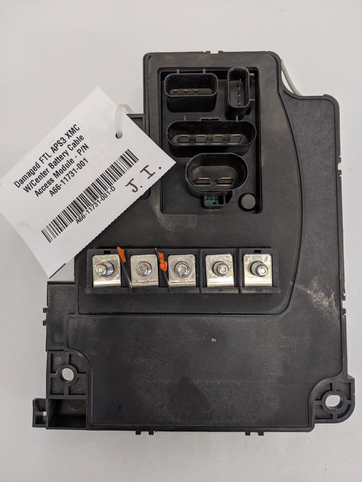 Damaged FTL APS3 XMC W/Center Battery Cable Access Module - P/N  A66-11731-001 (10174383817020)