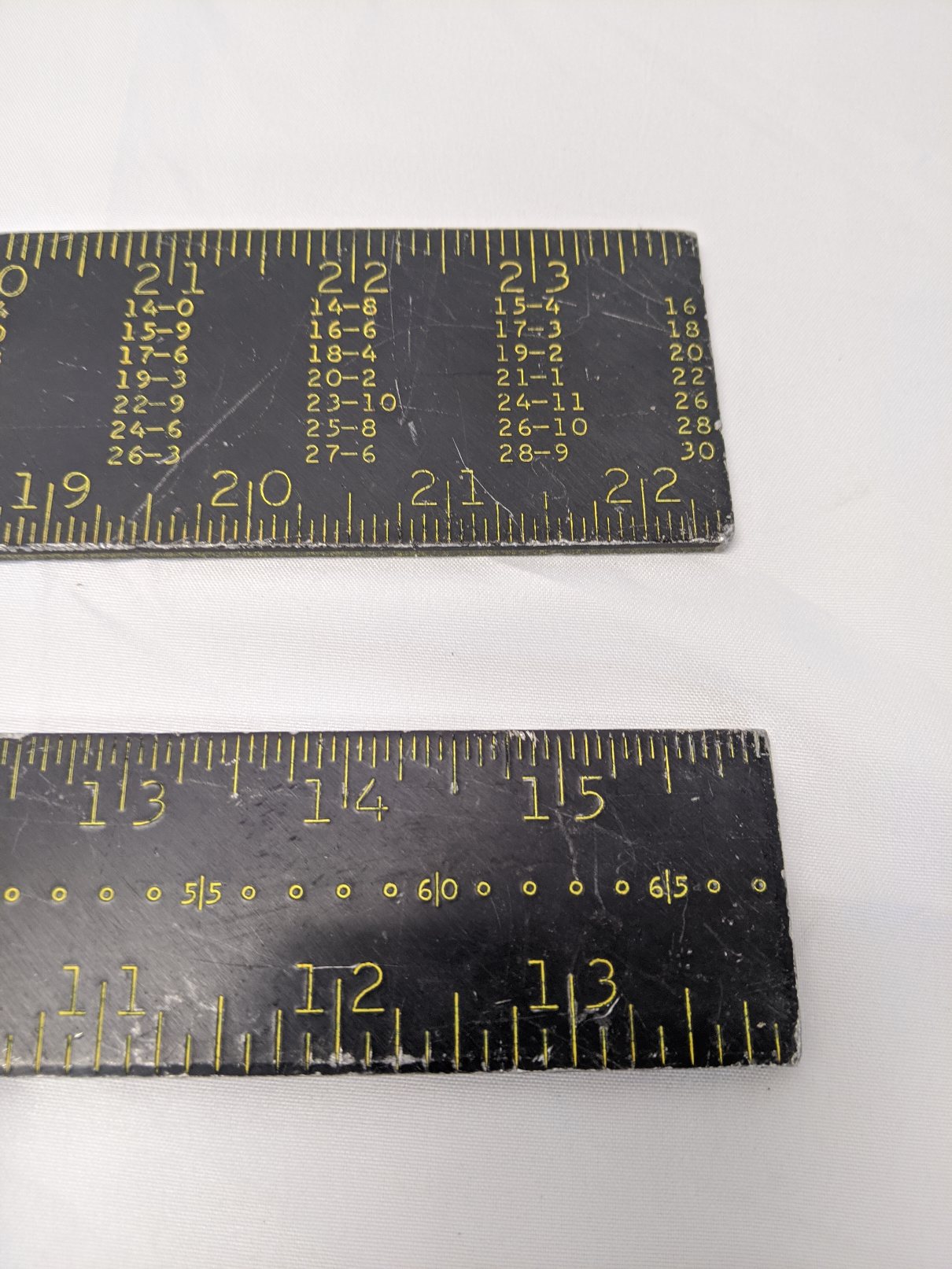 Stanley Carpenter Squares - 24" & 12" Framing Squares, 45-011 & 45-912, Lot of 4