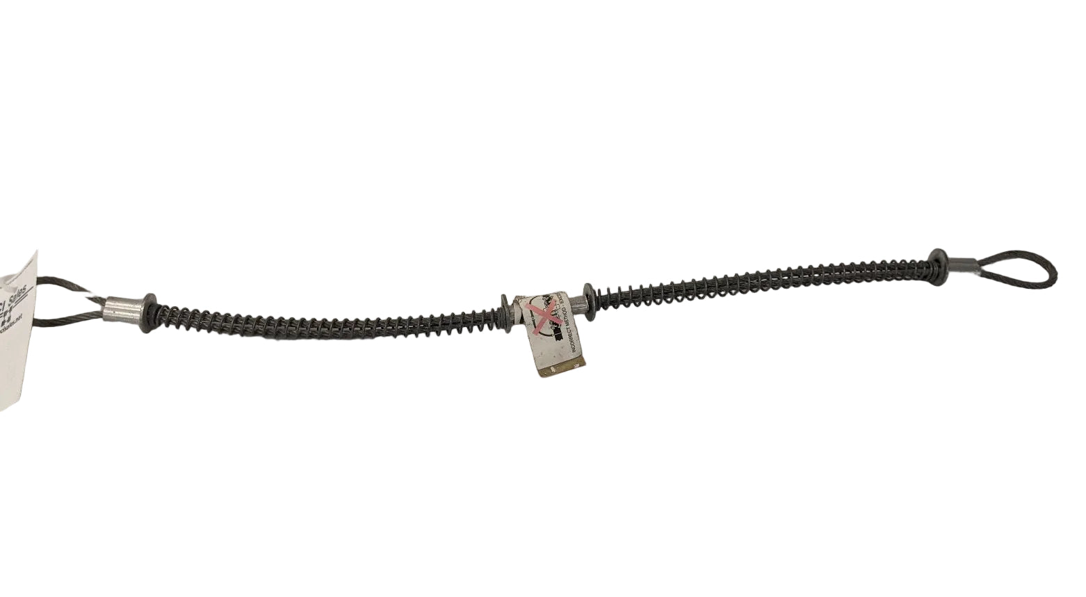 Dixon King Cable WB3 Safety Cable - 28" Hose to Hose Whip Check, 1/2"-2" ID