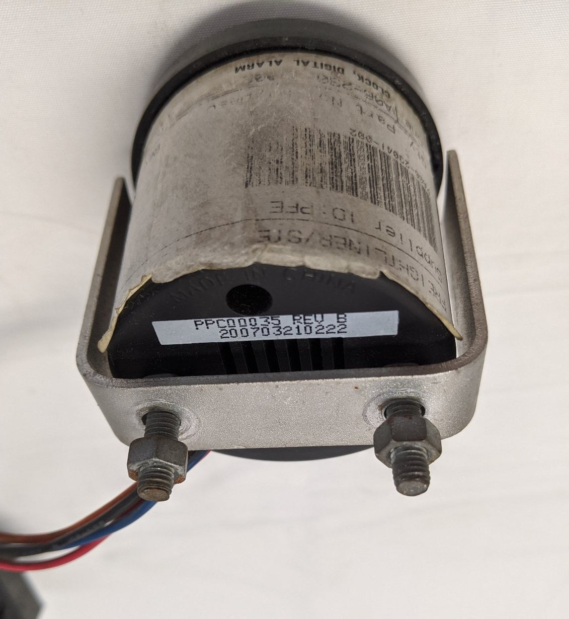 Used Freightliner Cascadia P3 Black Digital Alarm Clock - P/N A06-23041-002