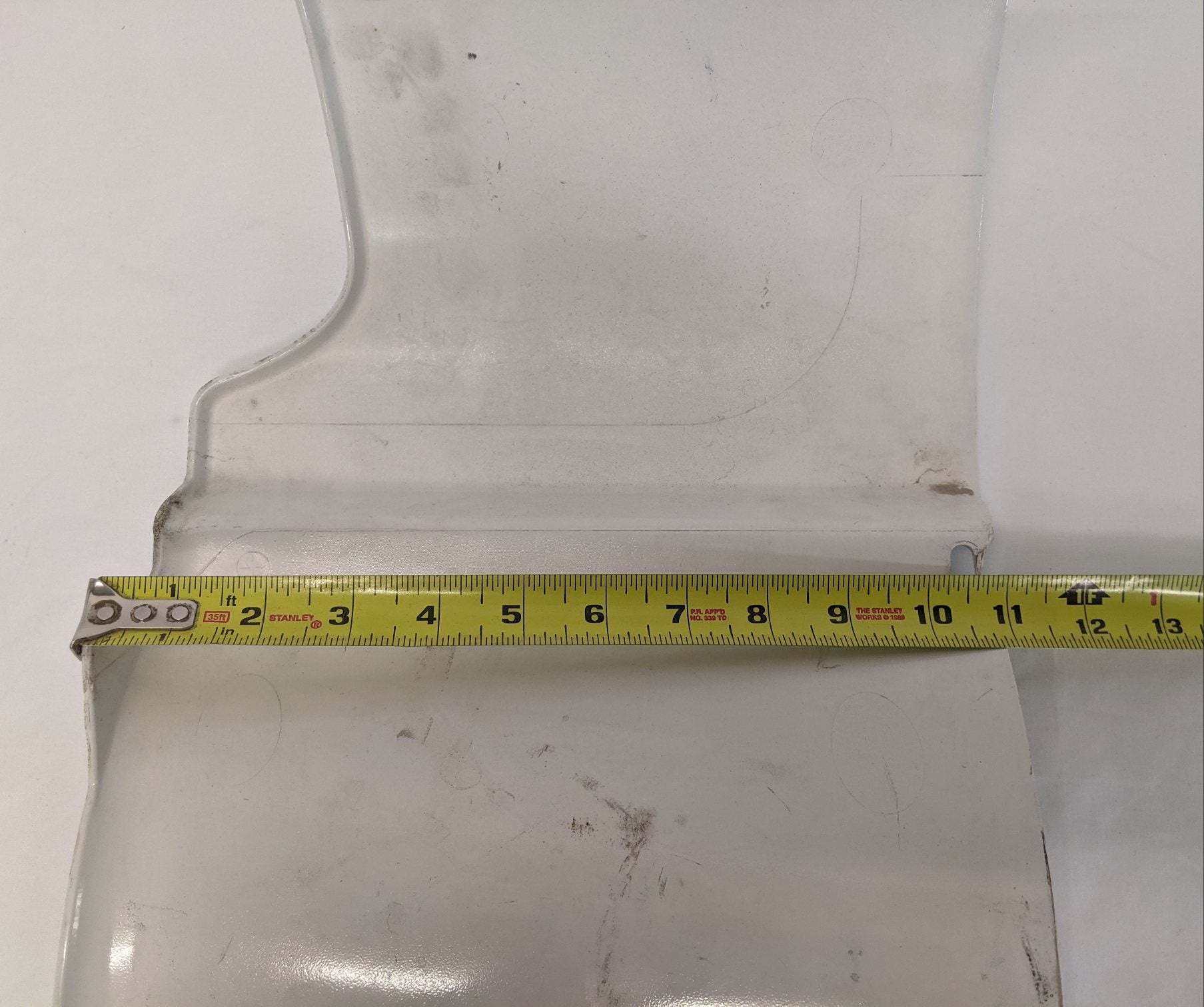 Damaged Freightliner M2 LH Under Cab Wheel Well Cover Cowl - P/N  18-69207-000 (6550766026838)