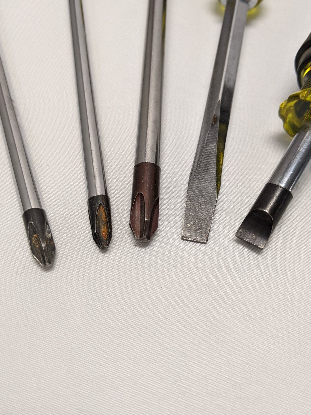 *Lot of 5* Used Klein Flathead and Philips Screwdriver Set