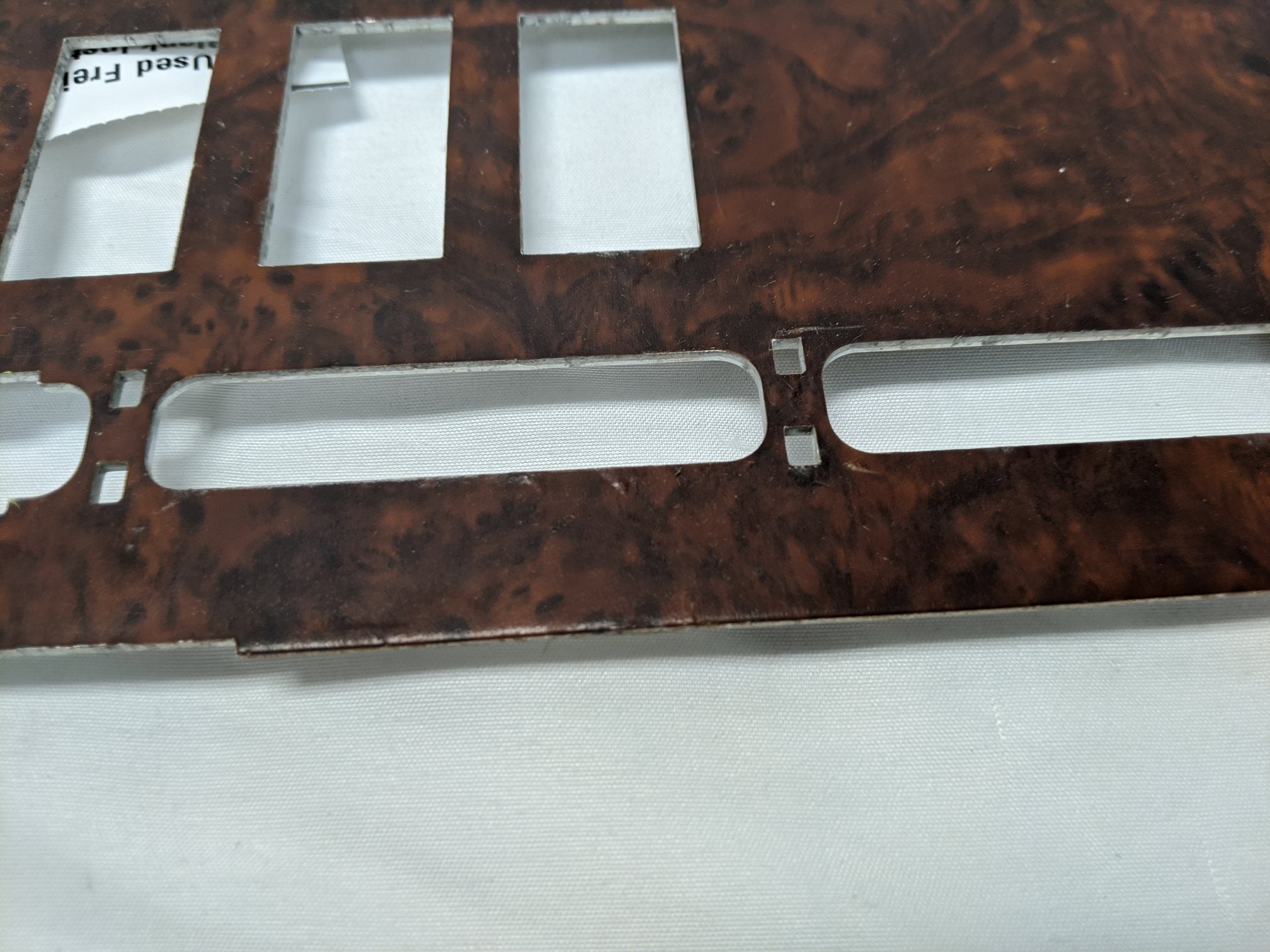 Used Freightliner Columbia Blank Instrument Dash Panel - P/N 22-45867-000