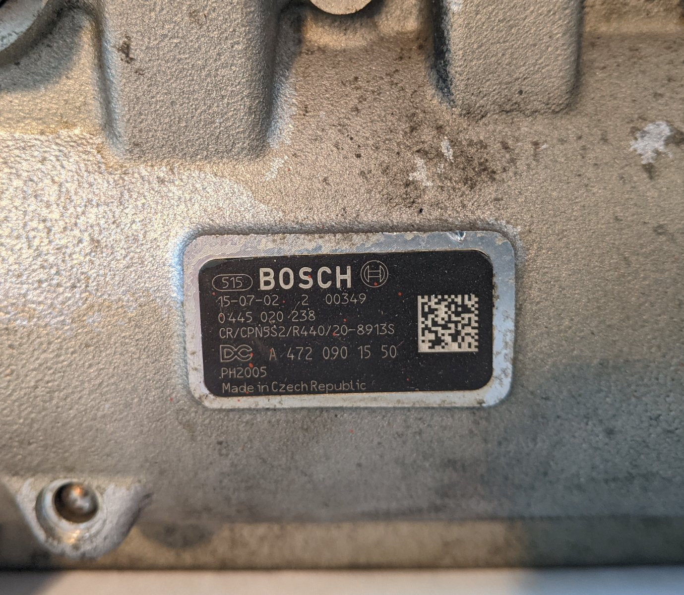 Used Detroit DD13 DD15 DD16 High Pressure Fuel Pump - P/N: A 472 090 15 50 (10065058201916)