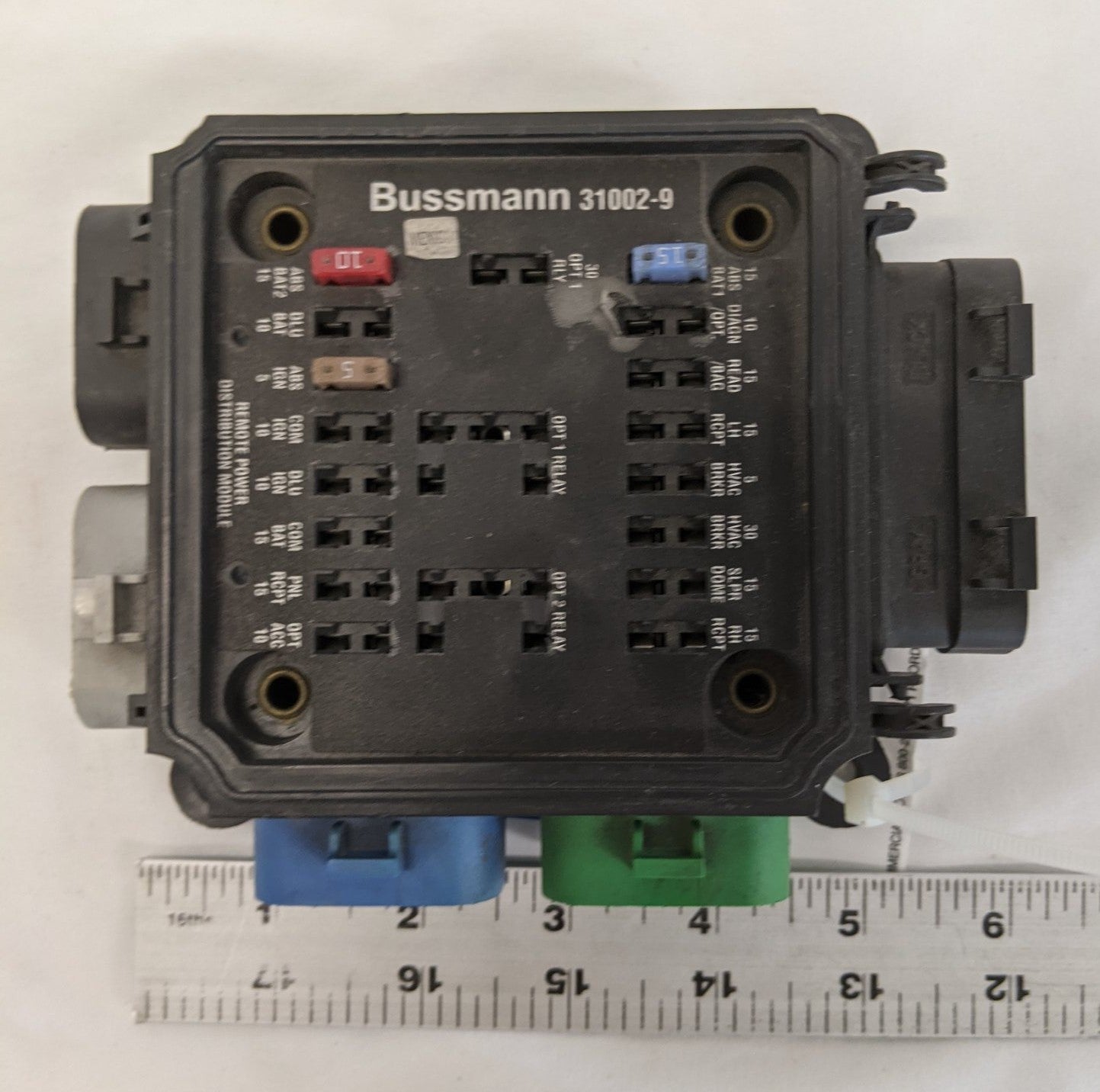 *Missing Cover* Bussmann 31002-9 Power Distribution Module - P/N 06-41905-000