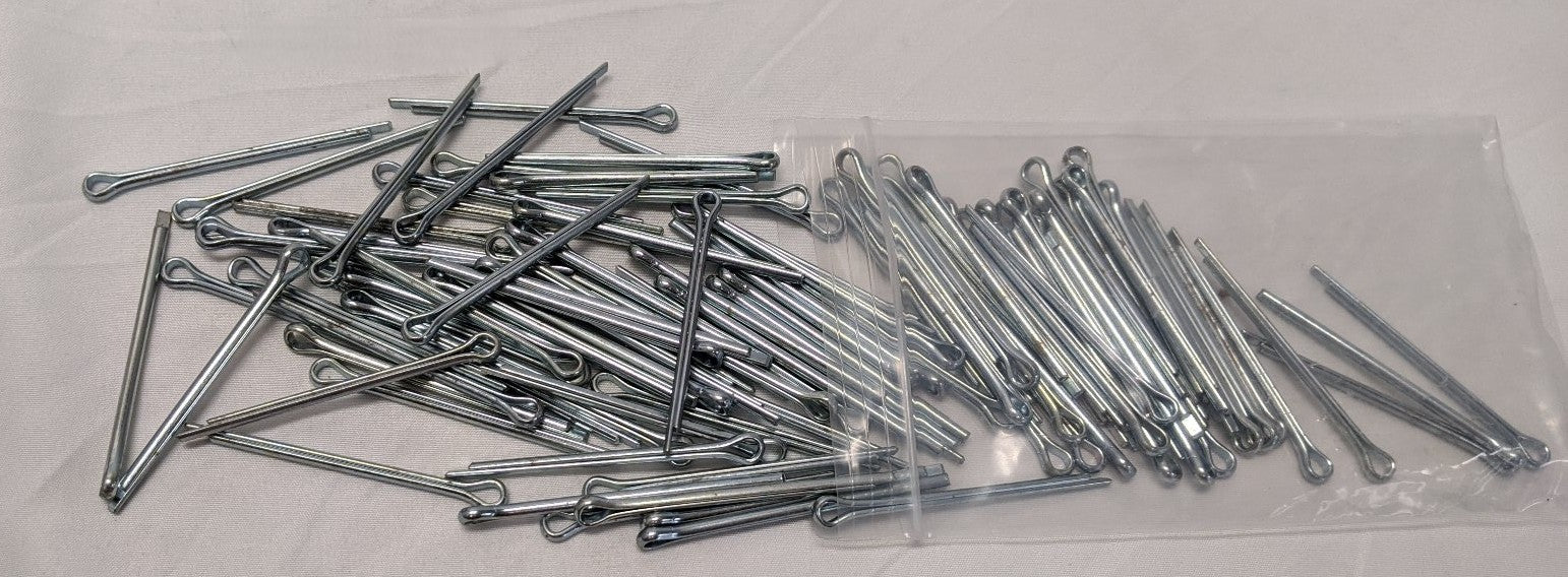 *Lot of 100* 1/8 x 2-1/4 In. Standard Cotter Pins