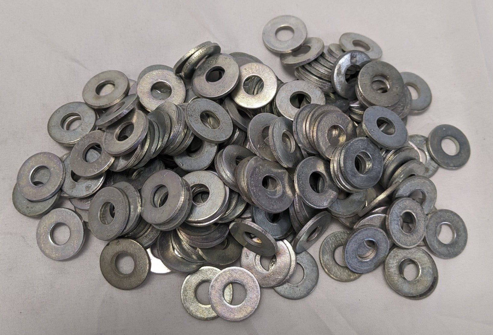 *Lot of 200* New 5/16" x 7/8" x 1/16" Zinc Coated Steel Washers