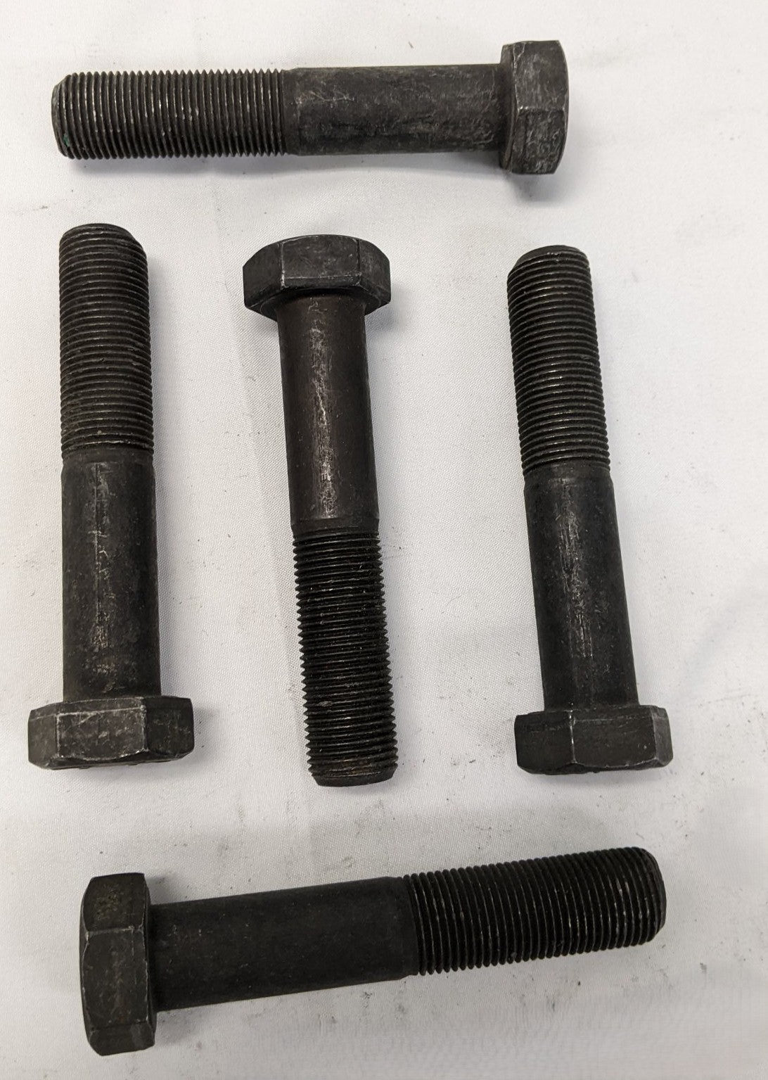 *Lot of 5* New 3/4"-16 x 4" Partly Threaded Fine Grade 8 Steel Hex Bolts