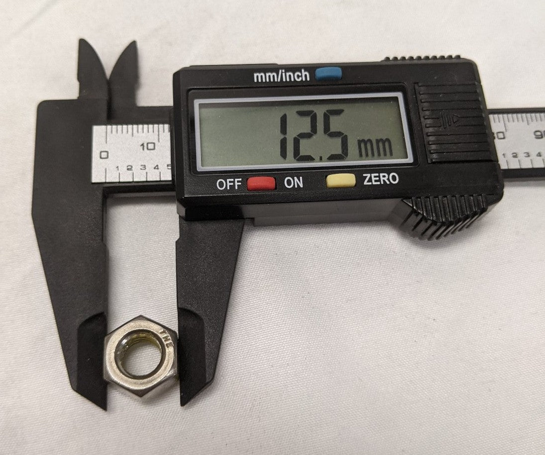 5/16"-18 Stainless Steel 18-8 Hex Nuts - Lot of 200 - Coarse Thread Corrosion Resistant