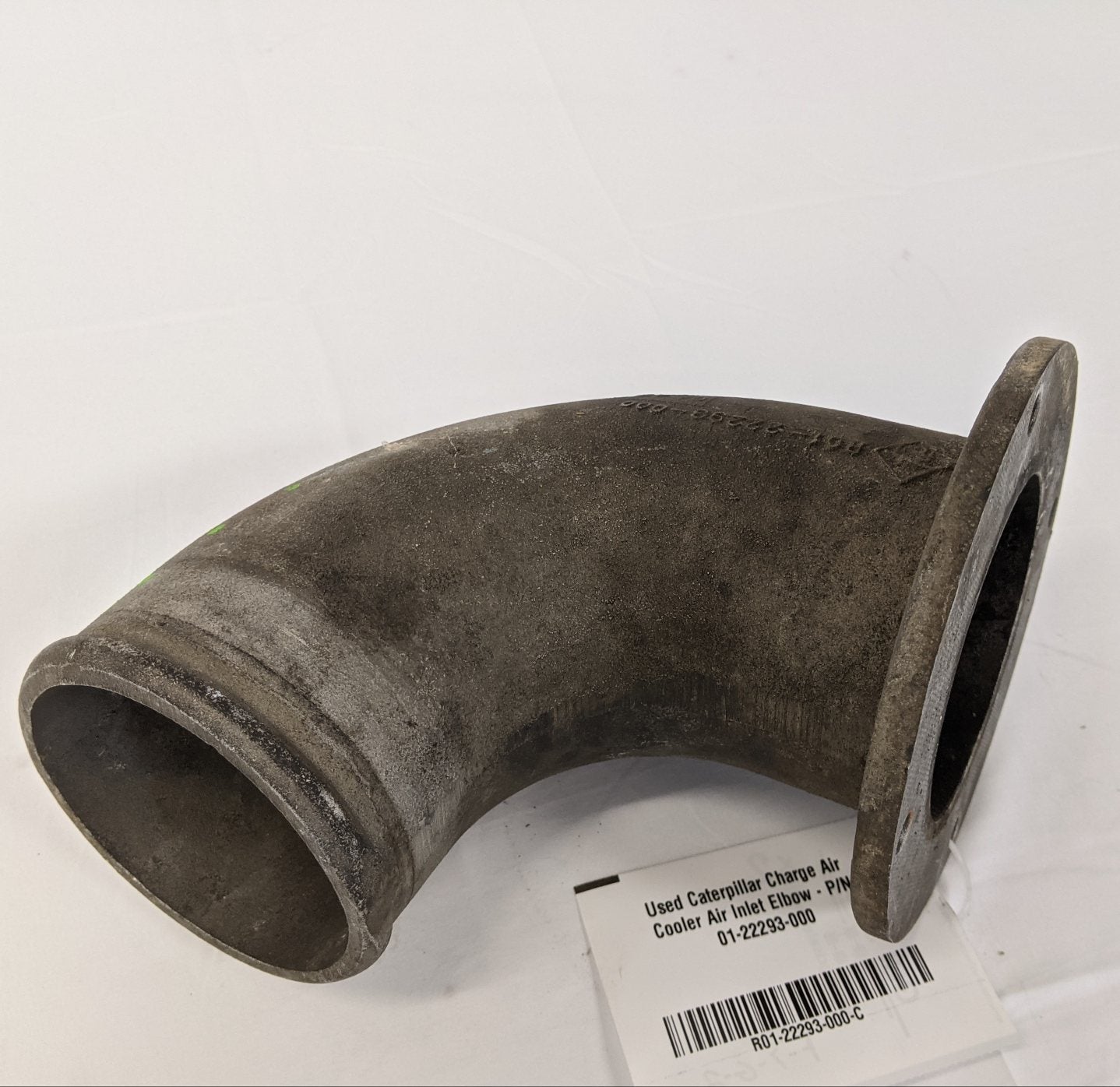 Used Caterpillar Charge Air Cooler Air Inlet Elbow - P/N 01-22293-000 (10126964883772)
