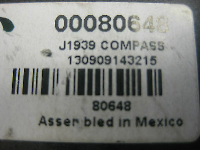 Ametek Vis J1939 CAN Data Bus Compass Mod. w/ 6-Pin Connector - P/N  06-85092-000 (3939471229014)