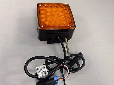 Grote Double Face LED Stop/Turn/Tail Lamp - Amber/Red - LH - P/N  A06-69688-000 (3939711254614)