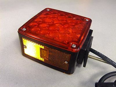 Grote Double Face LED Stop/Turn/Tail Lamp - Amber/Red - LH - P/N  A06-69688-000 (3939711254614)