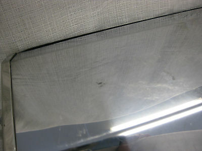 Used 16" x 6.5" Stainless Steel Box Style Mirror Head (4023549132886)