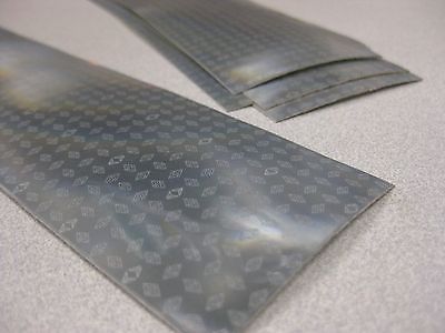 New Reflective 2" x 10" Tape Strips - 10 Pieces - Silver-White (4017904943190)