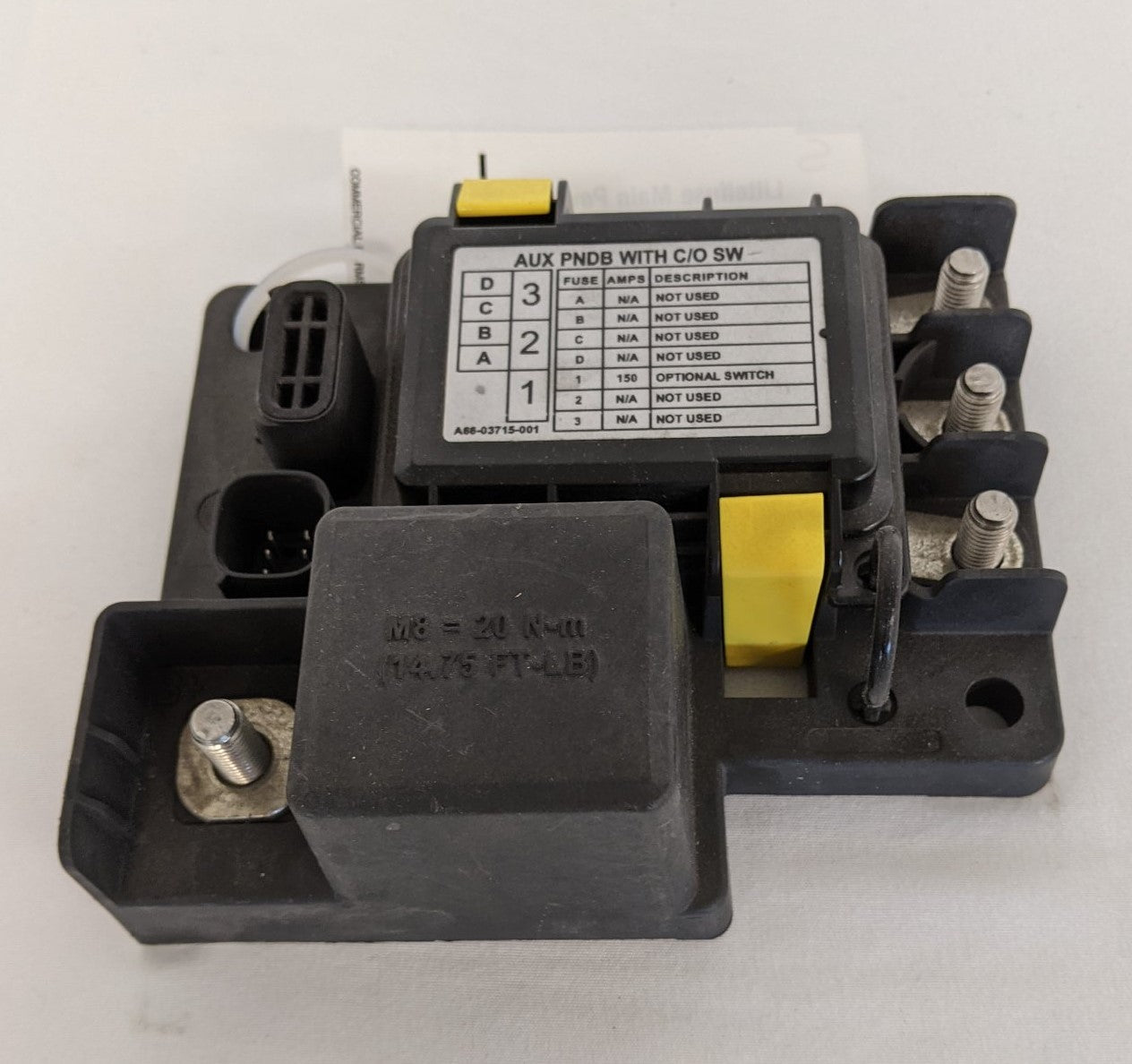 Littelfuse Auxiliary PowerNet Distribution Box (PNDB) - P/N A66-03715-001 (9091741188412)