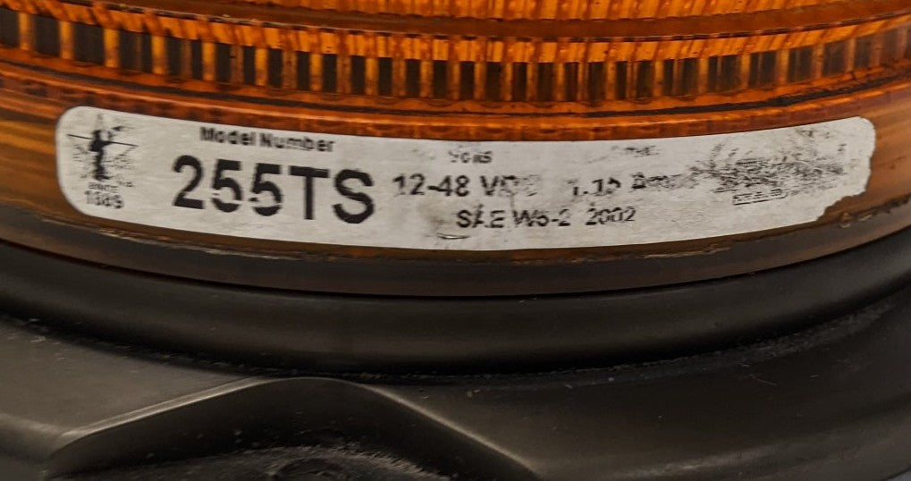 *Cut Wires* Star Model 255TS Amber Strobe Light - P/N: 255TS