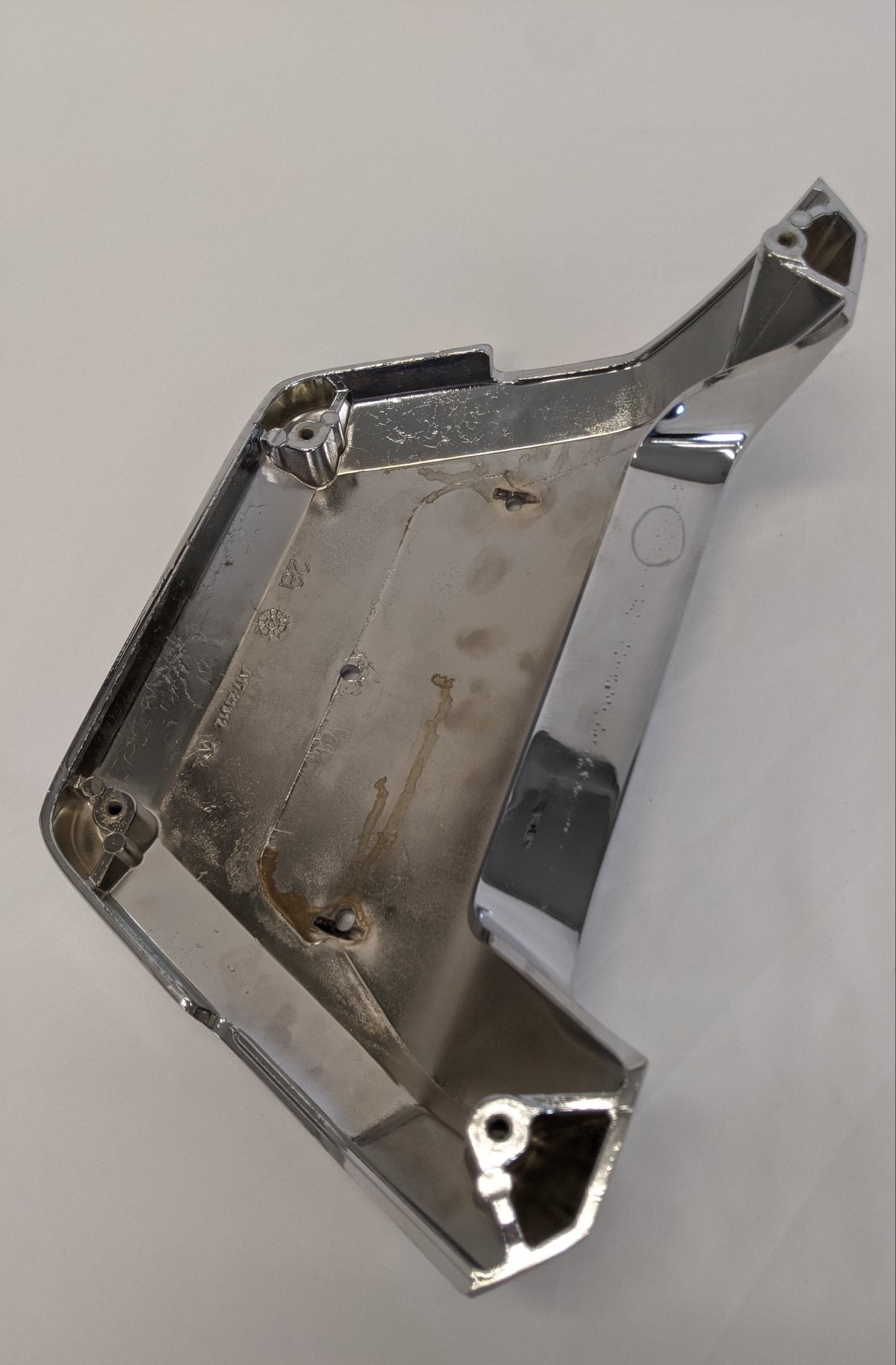 Used Western Star 43N Chrome No Logo Hood Handle - P/N A17-21312-003 (10145897611580)