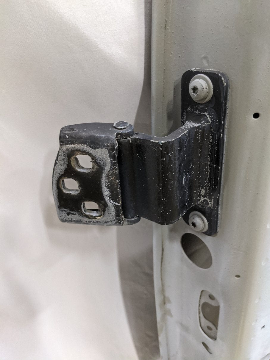 Damaged Freightliner M2 Plus RH (Passenger's Side) Door (Bottom Corner Bent)