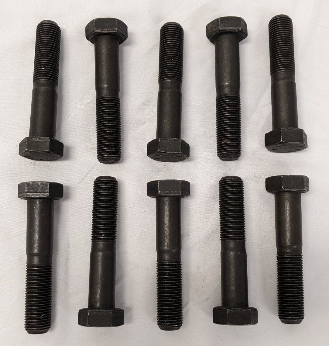 Lot/10 M16-1.5x80mm Grade 10.9 Black Oxide Hex Bolts
