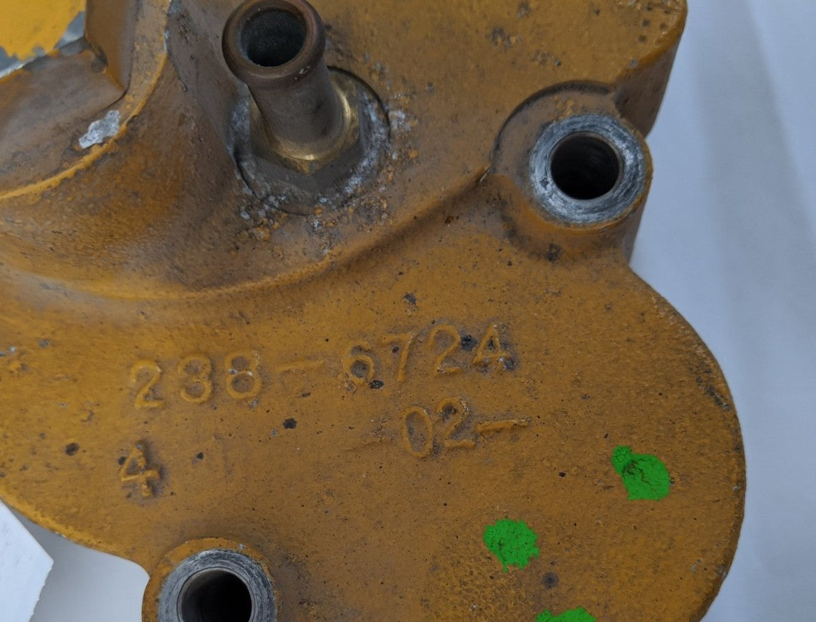 Used Caterpillar C13 Engine Thermostat Housing - P/N 238-6724-02