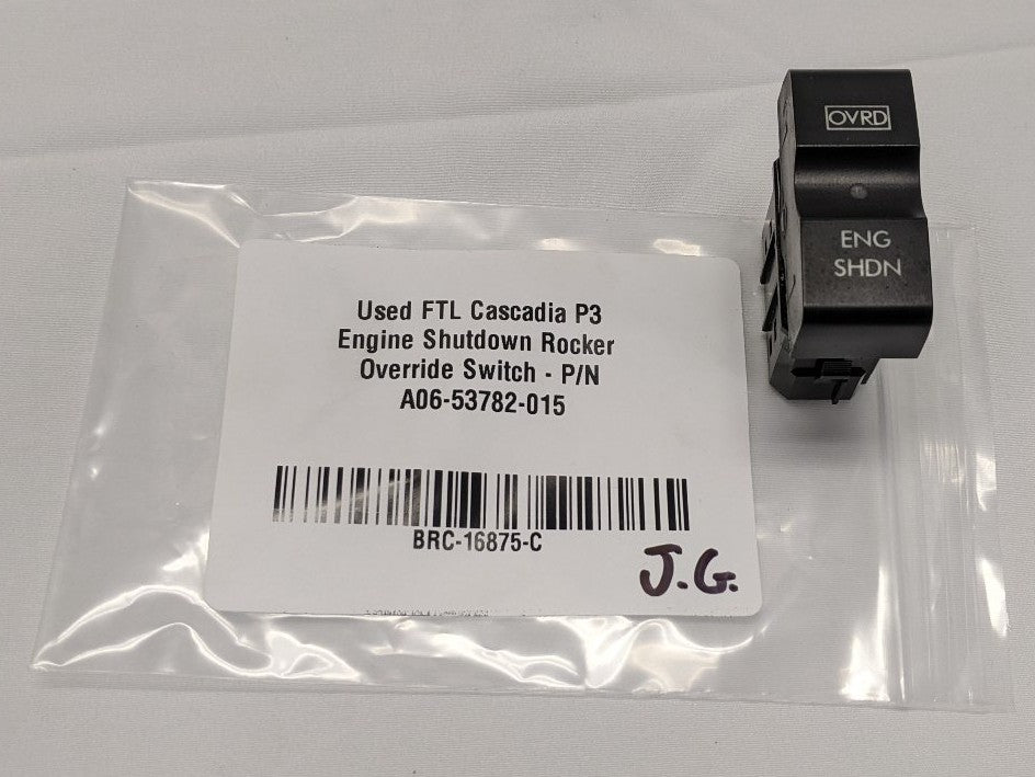 Freightliner Cascadia Shutdown Override Rocker Switch A06-53782-015
