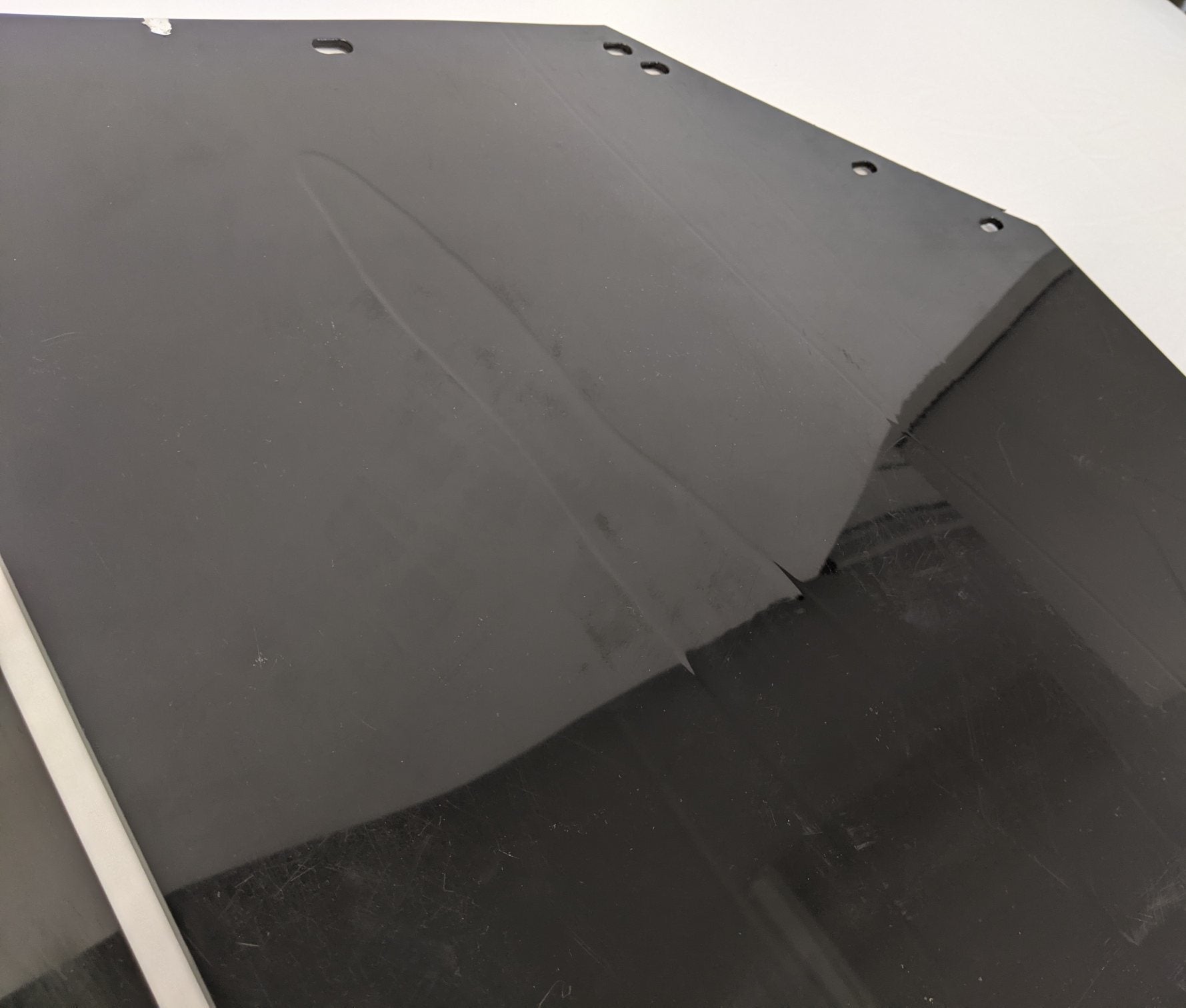 *Set Of 2* FTL RH & LH Rear Black Mud Flaps w/ Logos - P/N 22-69608-262, -252