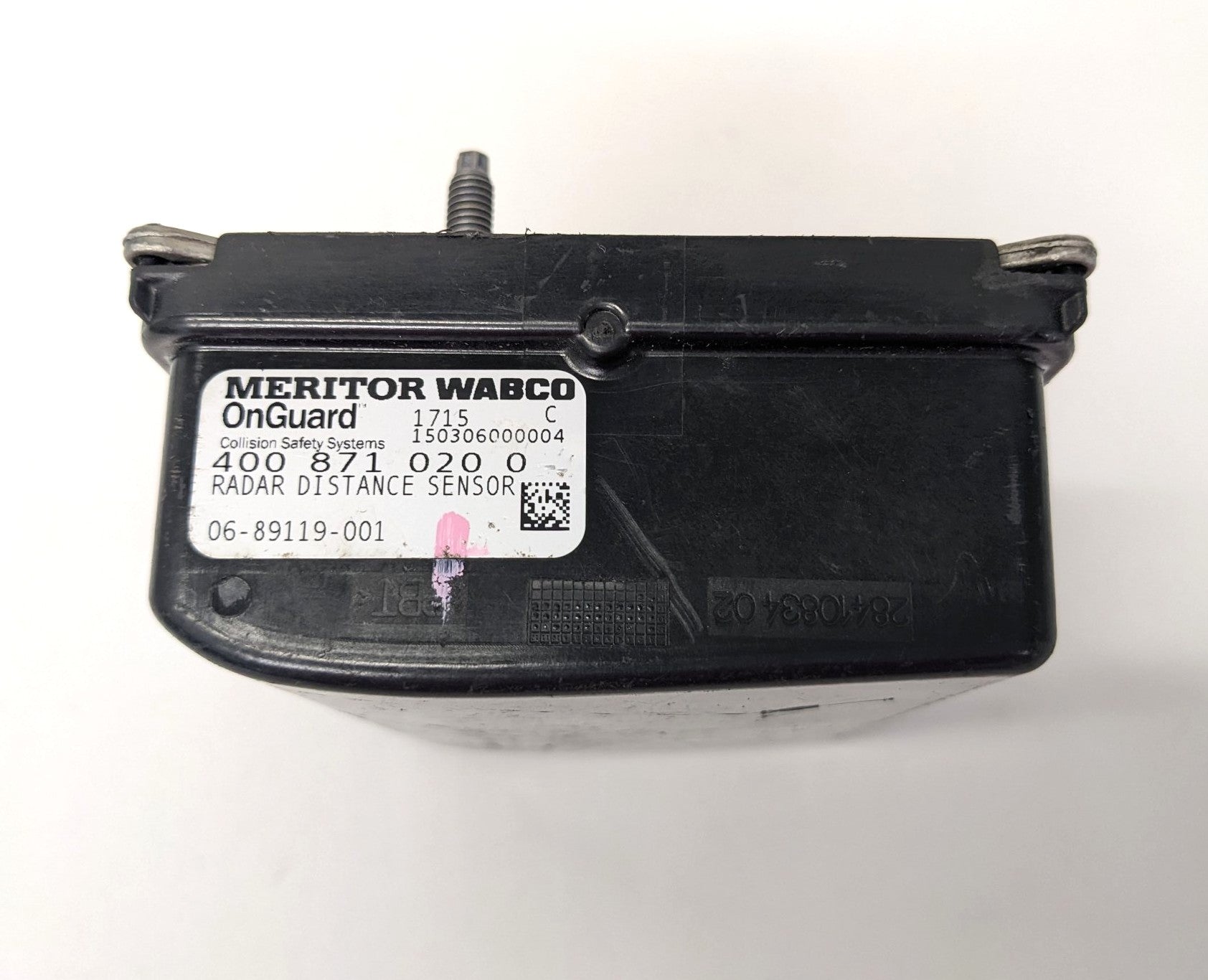 Used Meritor Wabco Front Radar Distance Sensor - P/N 06-89119-001