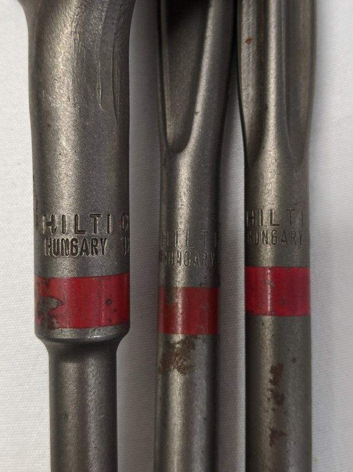 Hilti SDS+ Chisel Set (3pc) - 282298, 282300, 282302
