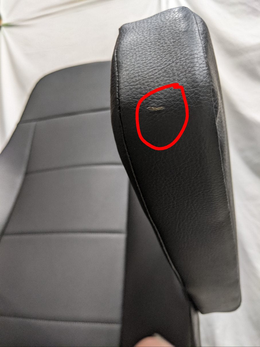 ISRI Freightliner M2 RH Passenger Seat Faux Leather L2 816108-196