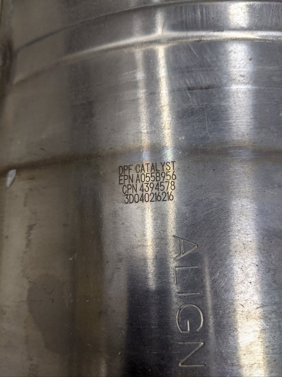 Used OEM Cummins Diesel Particulate Filter (DPF)  - P/N 4394578