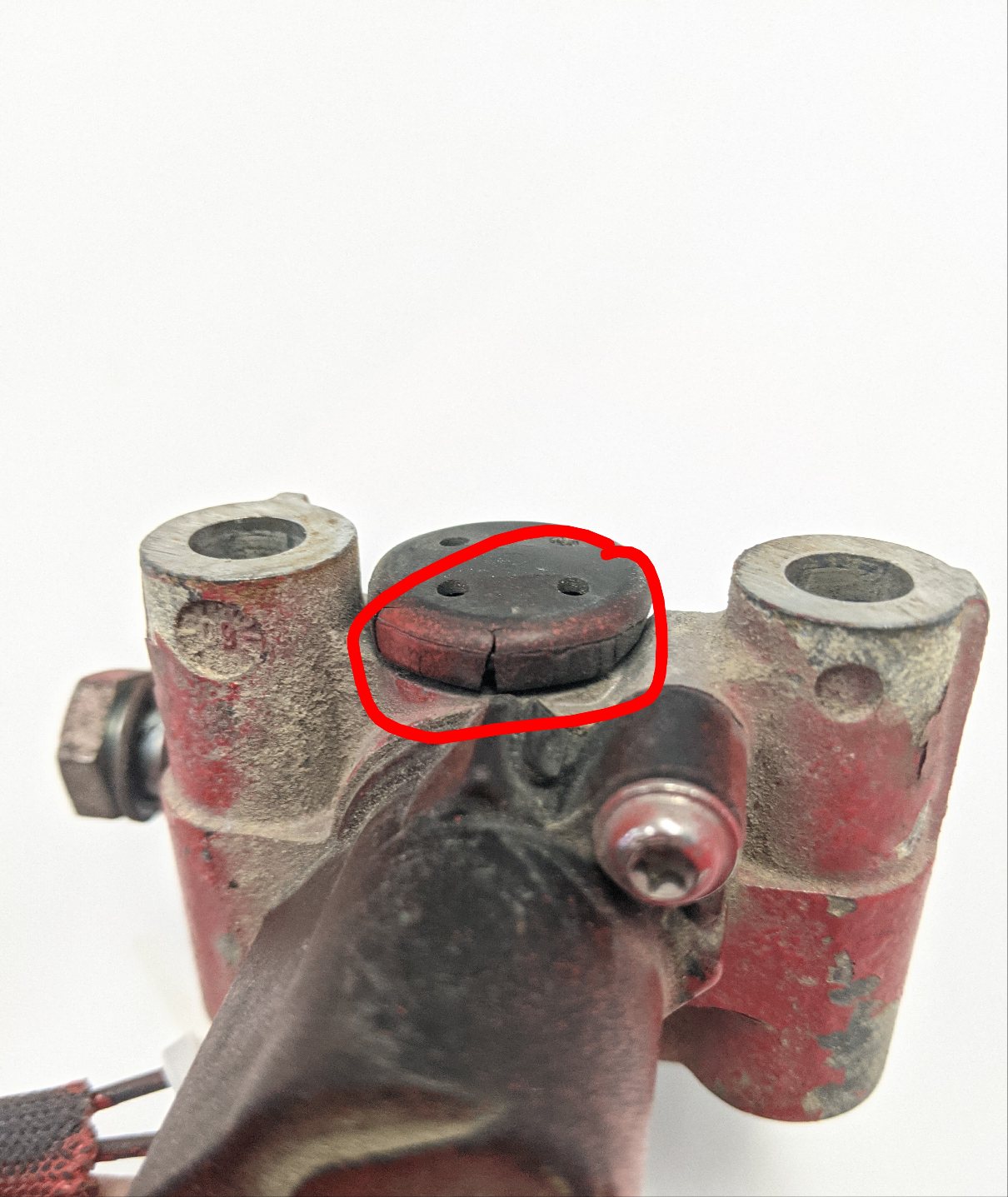 Used Cummins ISX Fluid Doser Air Solenoid Valve - P/N 3686371