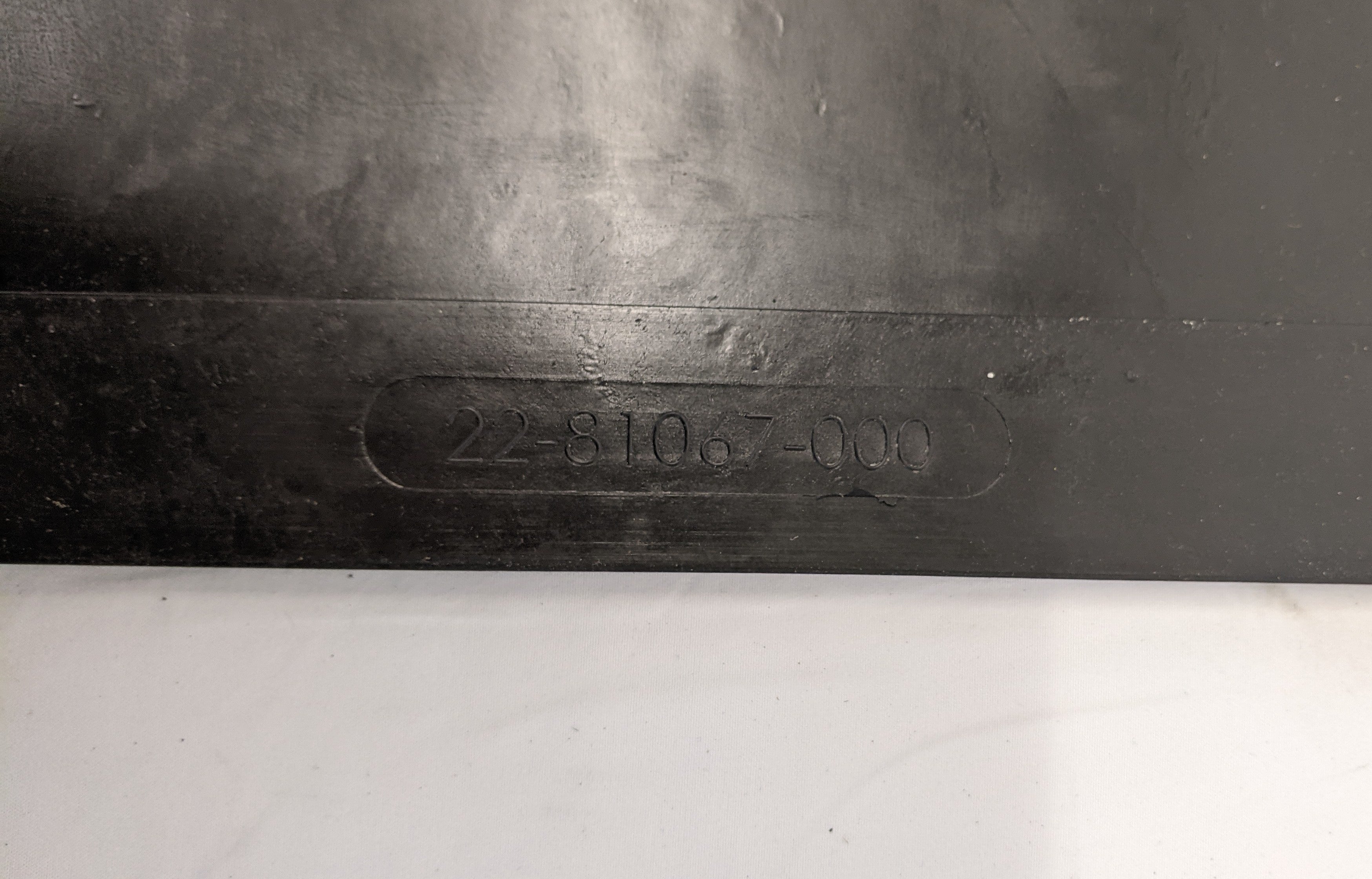 Western Star LH 24 Inch Rear Wheel Mud Flap w/ Logo - P/N  22-81067-000 (10140333179196)