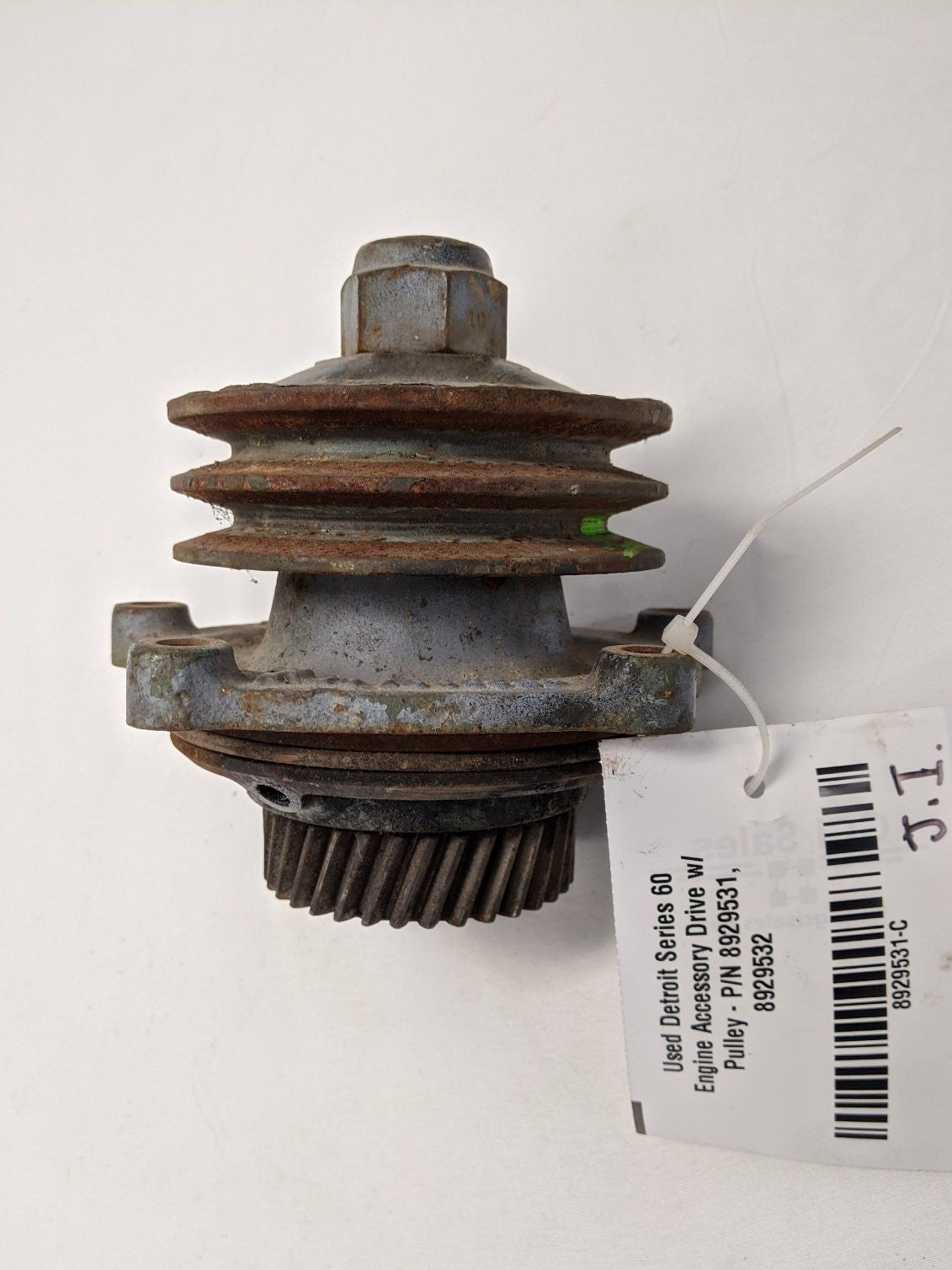 Used Detroit Series 60 Engine Accessory Drive w/ Pulley - P/N 8929531, 8929532
