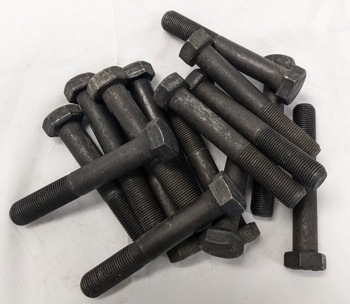 *Lot of 15* New 5/8"-18 x 4" Partly Threaded Fine Grade 8 Steel Hex Bolts