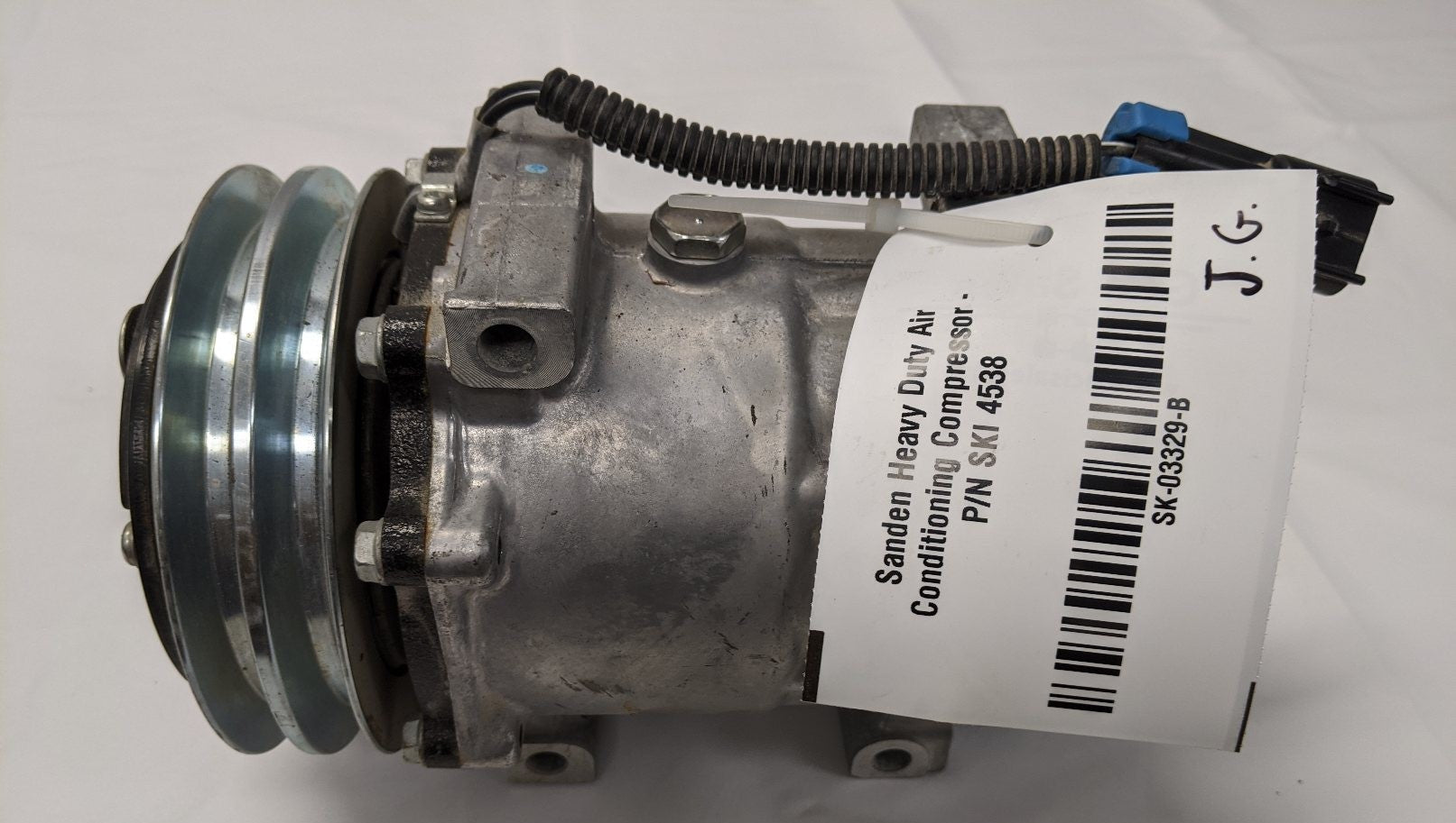 Sanden Heavy Duty Air Conditioning Compressor - P/N SKI 4538