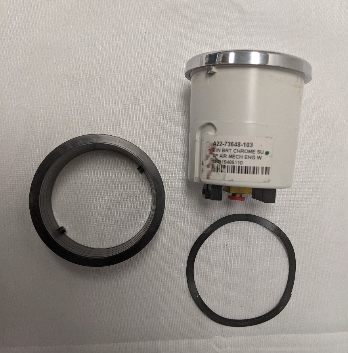 Western Star Chrome Suspension Air Pressure PSI Gauge - P/N A22-73648-103