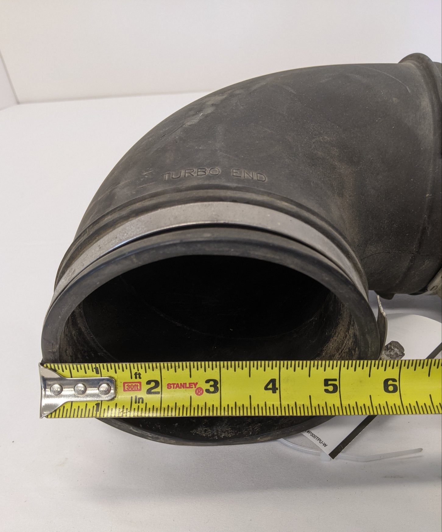 Used Detroit DD15 14L HDEP Molded Air Intake Tube w/ Elbow- P/N 03-36089-001 (10025659826492)