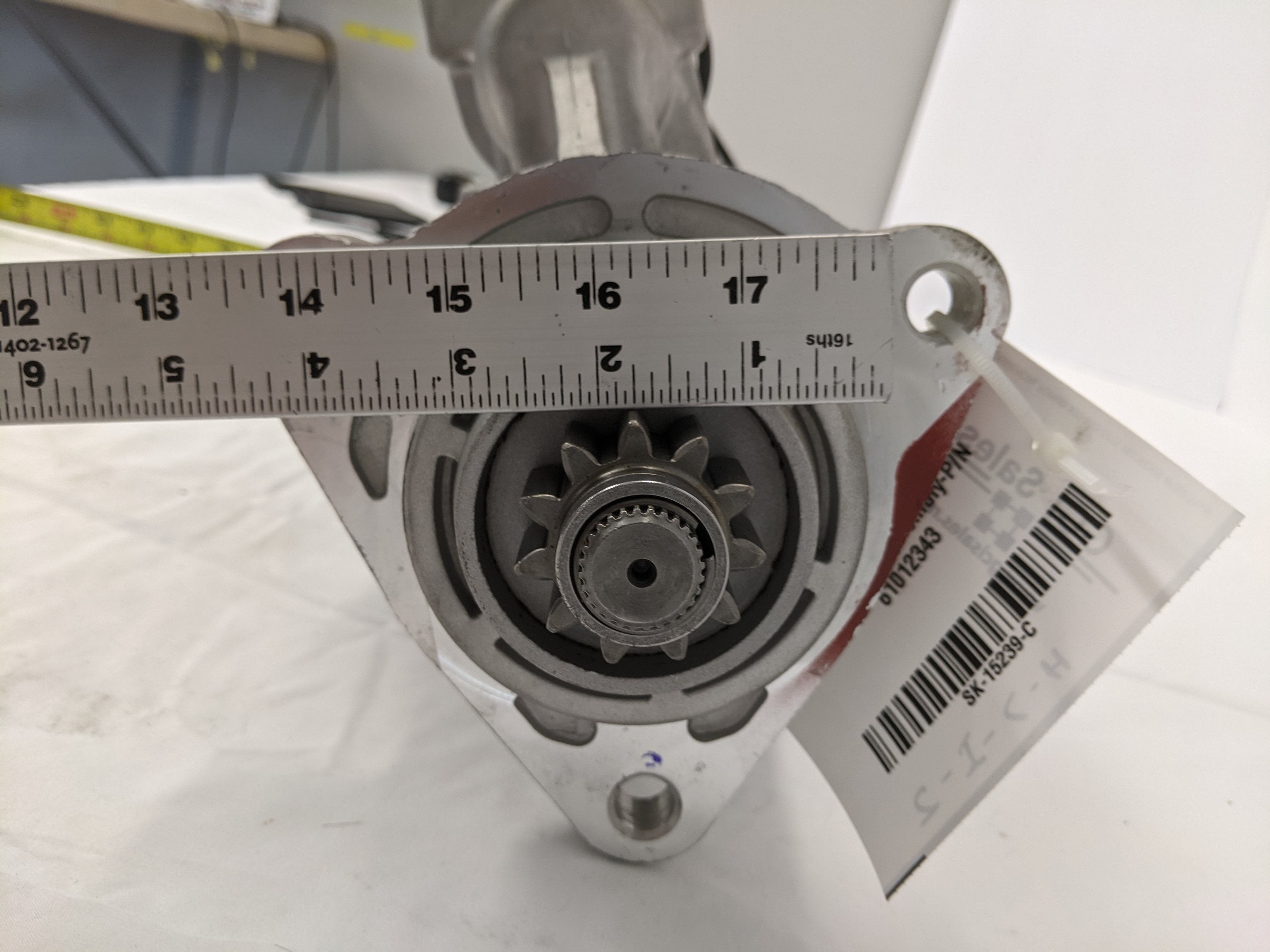 Used Delco Remy 12V 39MT Starter Motor Assembly-P/N 61012343 (10162176688444)