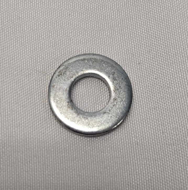 *Lot of 200* New 1/4" x 5/8" x 1/16" Zinc Coated Steel Washers
