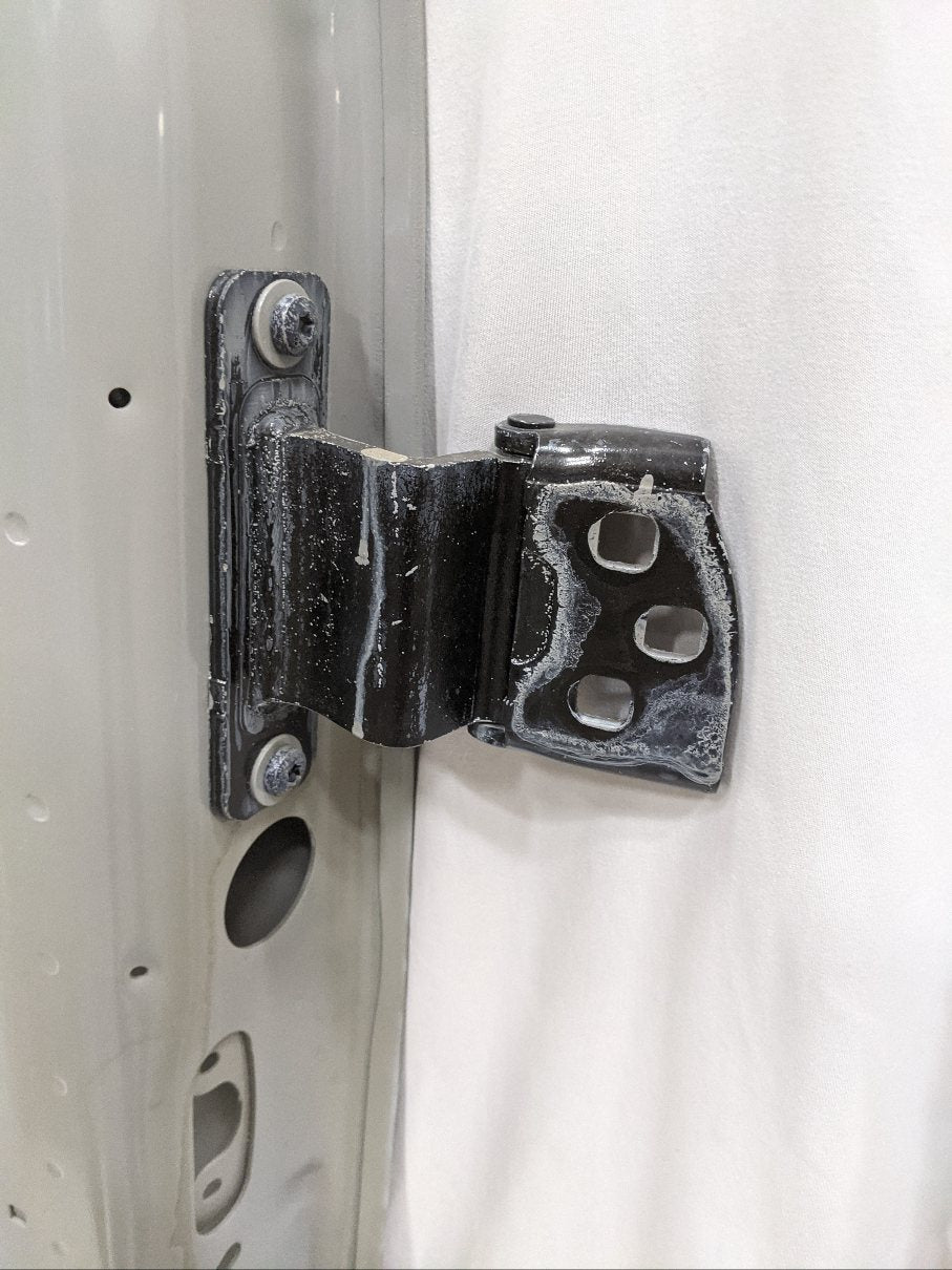 Damaged Freightliner M2 Plus LH (Driver's Side) Door (Bottom Corner Bent)