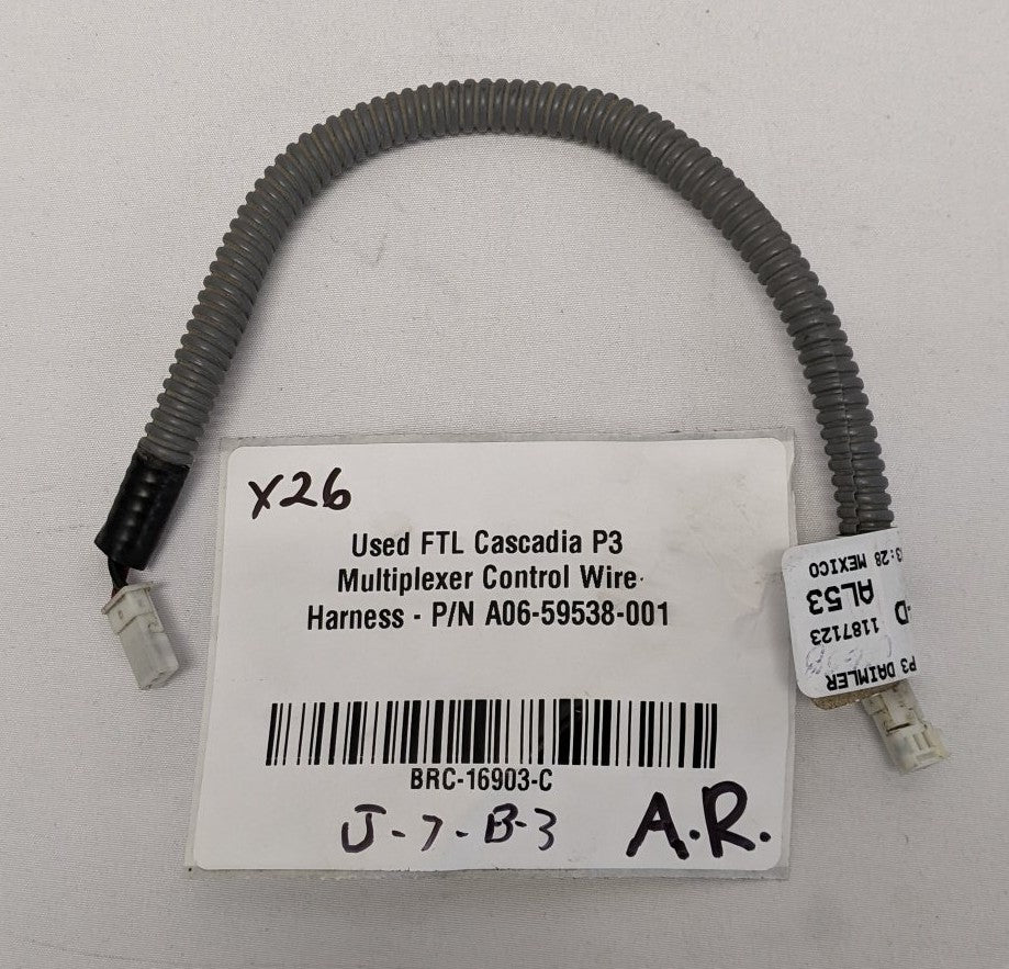 Freightliner Cascadia P3 Multiplexer Harness A06-59538-001 Used